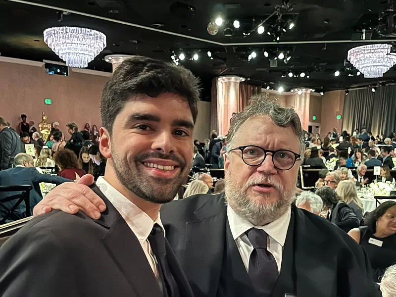 João Gonzalez e Guillermo Del Toro