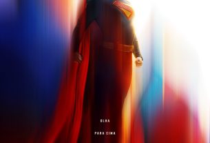 Poster/cartaz português do filme "Superman"