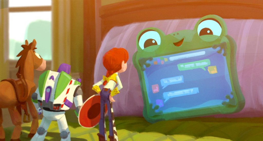 Preview do filme "Toy Story 5" © 2025 Disney/Pixar. All Rights Reserved.