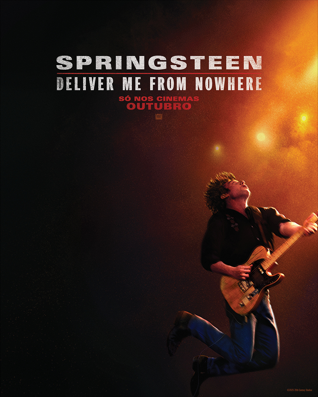 Teaser poster do filme "Springsteen: Deliver Me From Nowhere"