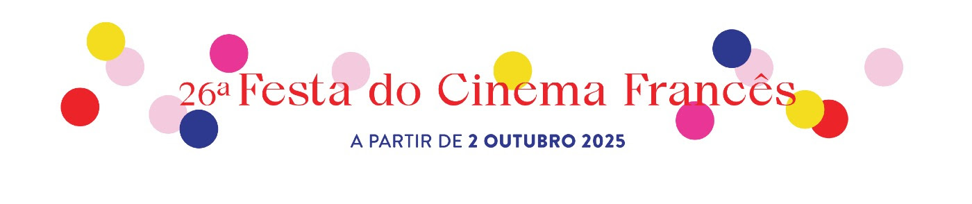 Banner da 26.ª edição da Festa do Cinema Francês