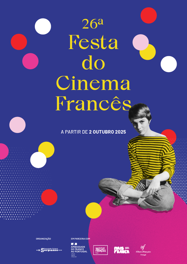 Poster/imagem da 26.ª edição da Festa do Cinema Francês