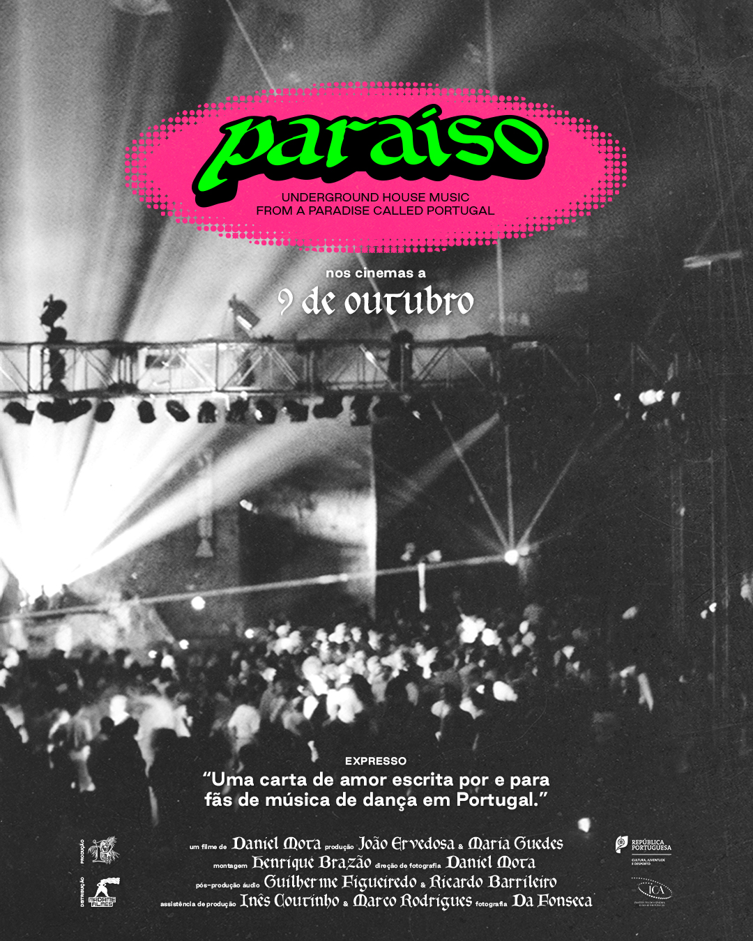 Poster do documentário 'Paraíso'