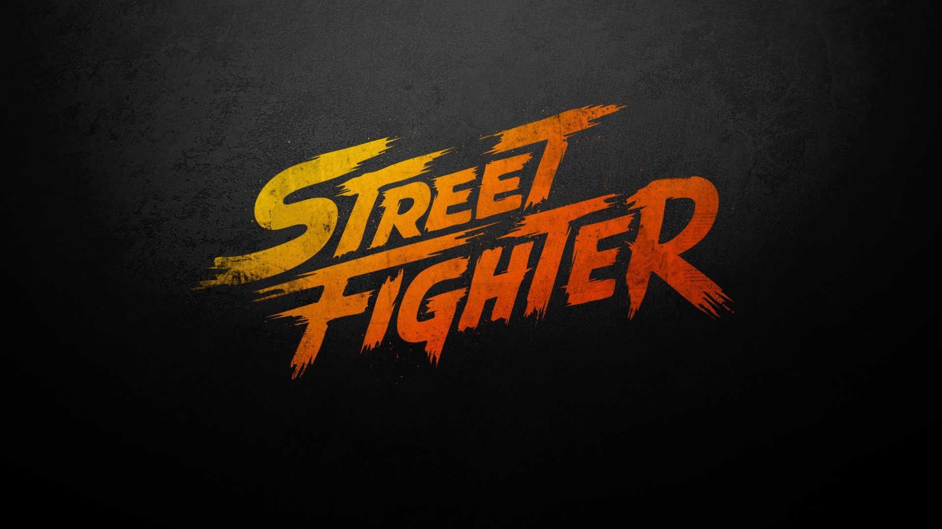 Estilo do título do filme 'Street Fighter'