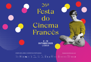 Cartaz da 26.ª edição da Festa do Cinema Francês