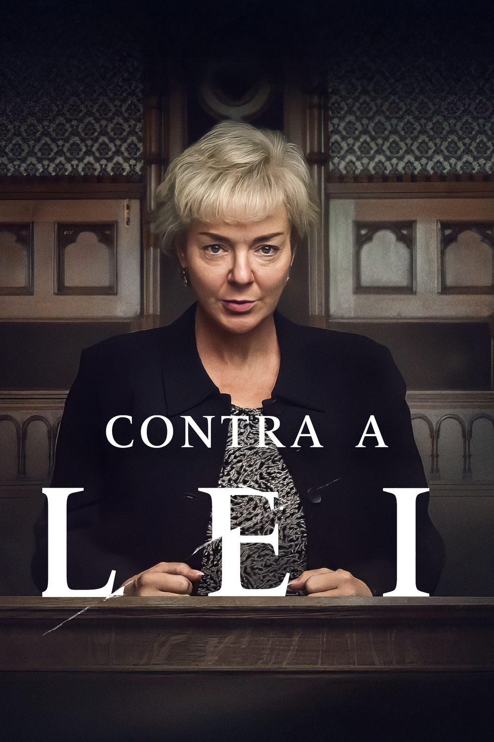 Poster da minissérie 'Contra a Lei'