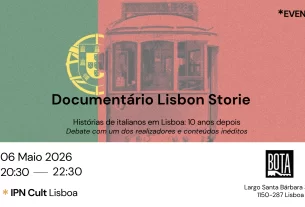 A comunidade italiana em Lisboa: o Documentário Lisbon Storie no BOTA dia 6 de maio