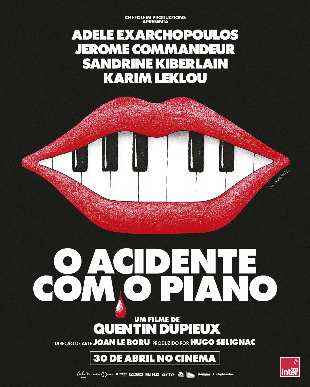 "O Acidente com o Piano", de Quentin Dupieux, com Adèle Exarchopoulos, estreia a 30 de abril em Lisboa, Porto e Coimbra