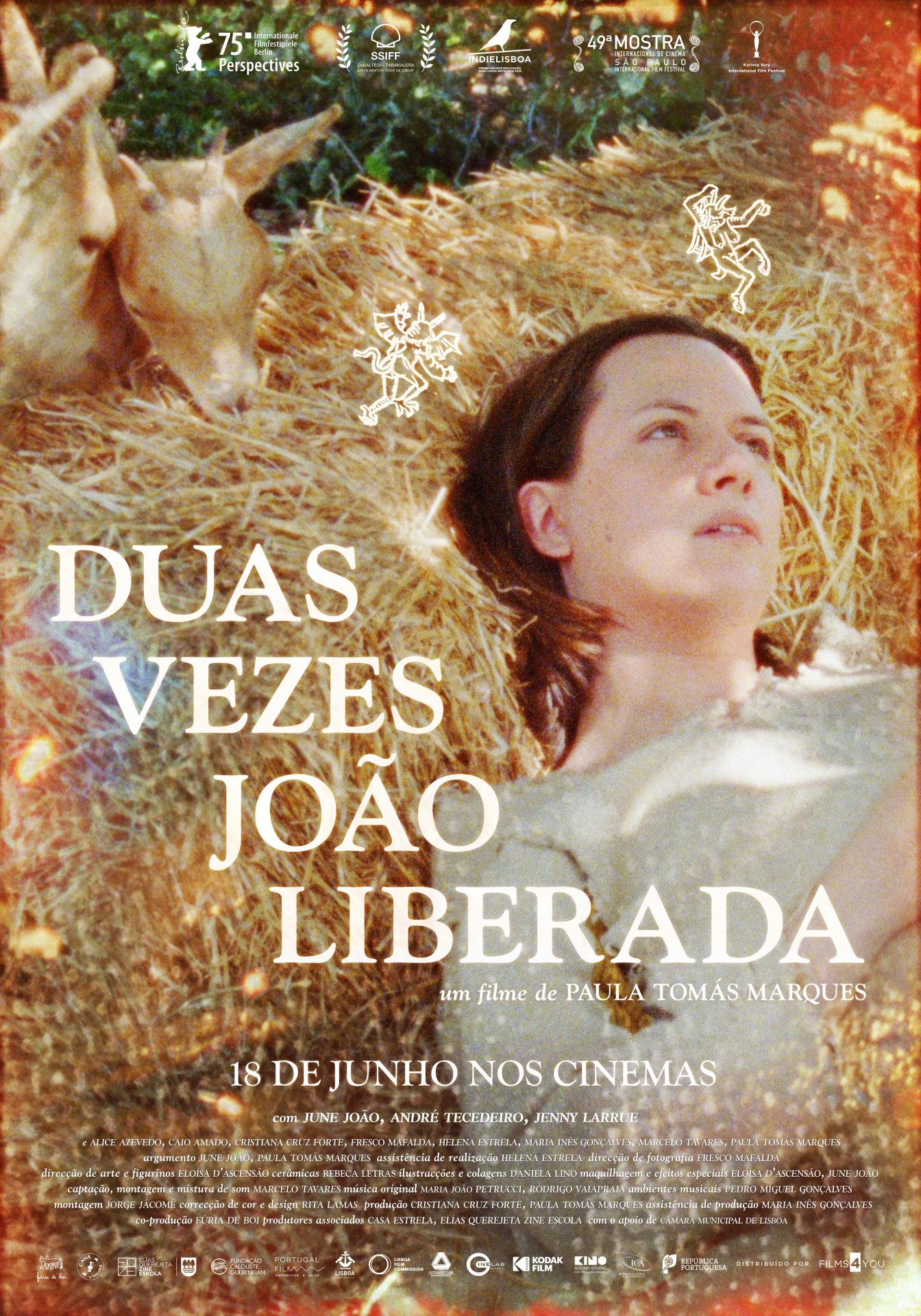 Cartaz do filme "Duas Vezes João Liberada"