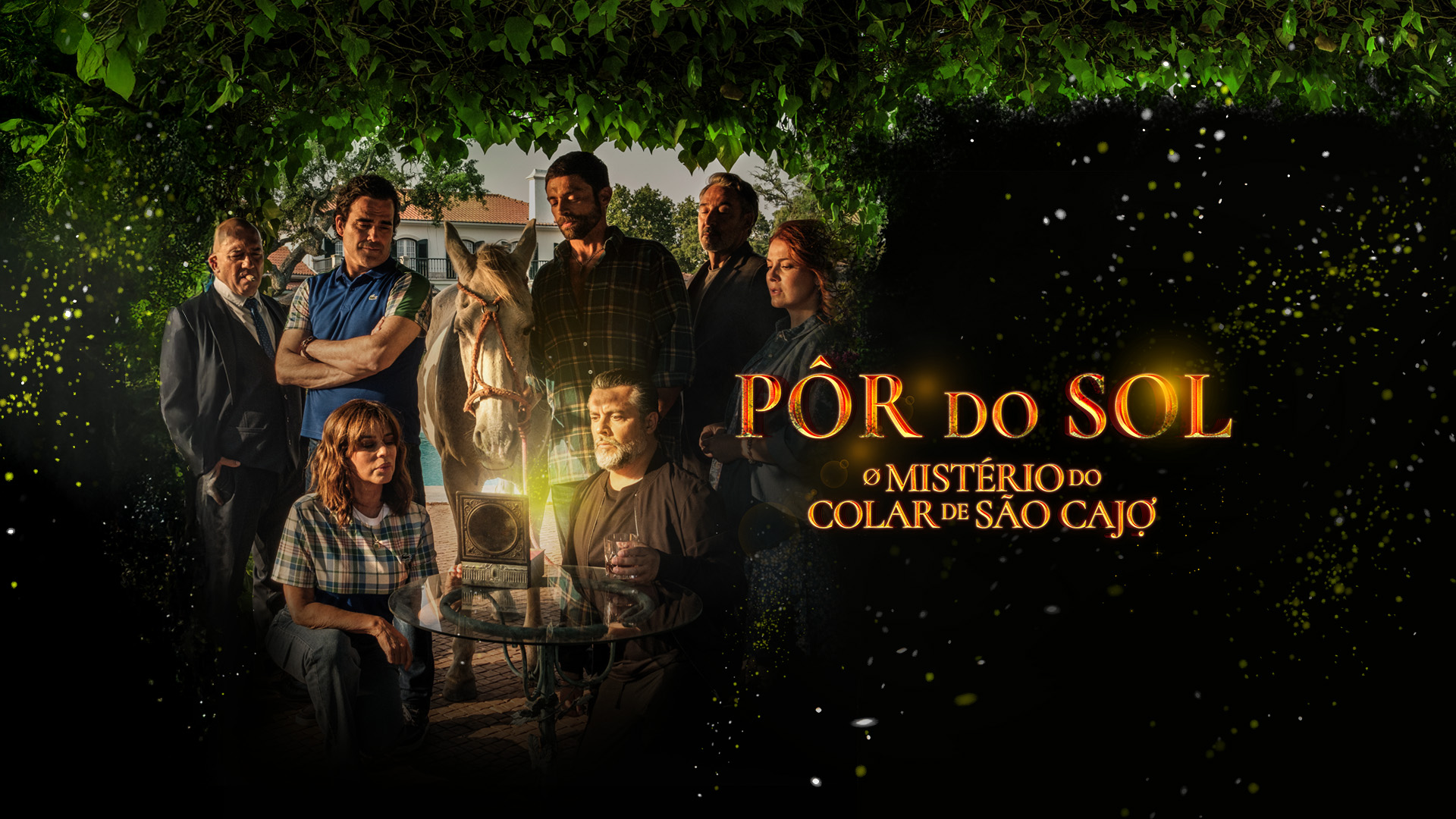 Cartaz do filme “Pôr do Sol – O Mistério do Colar de São Cajó”
