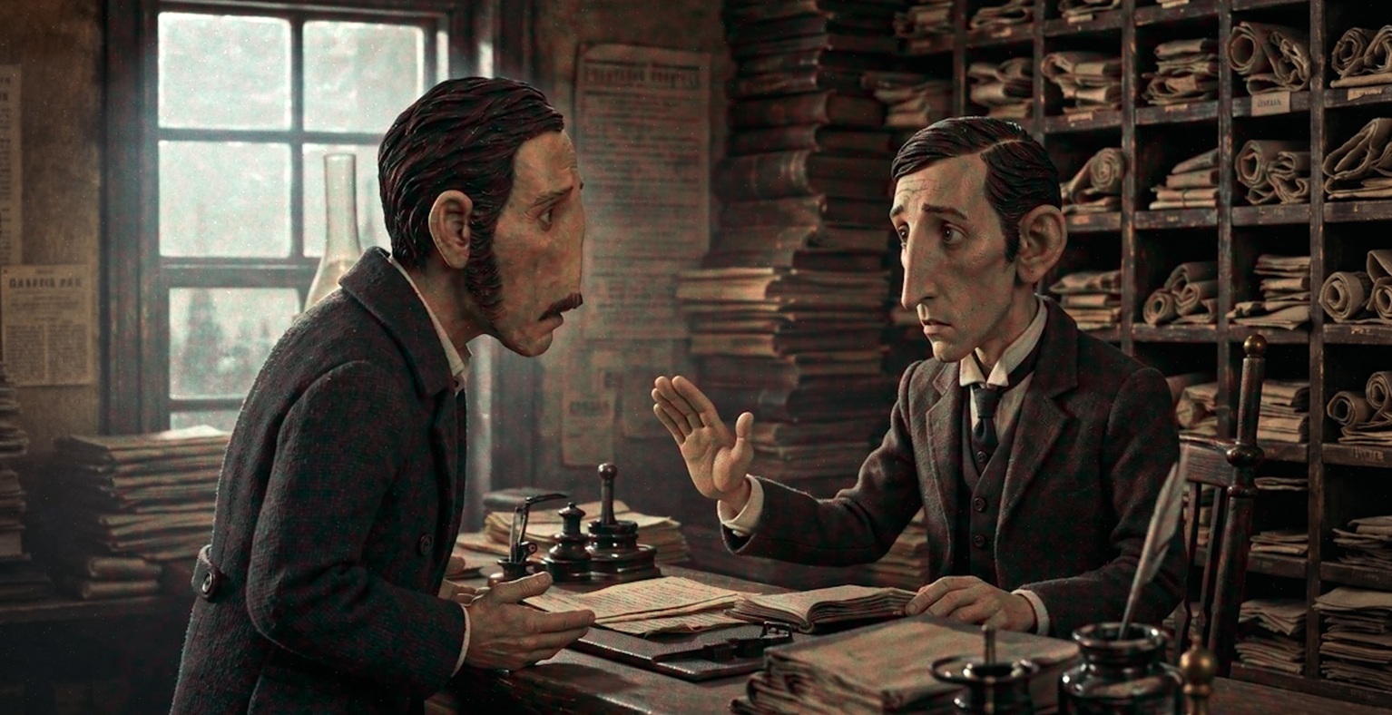 Still do filme "THE NOSE" de Cláudio Sá