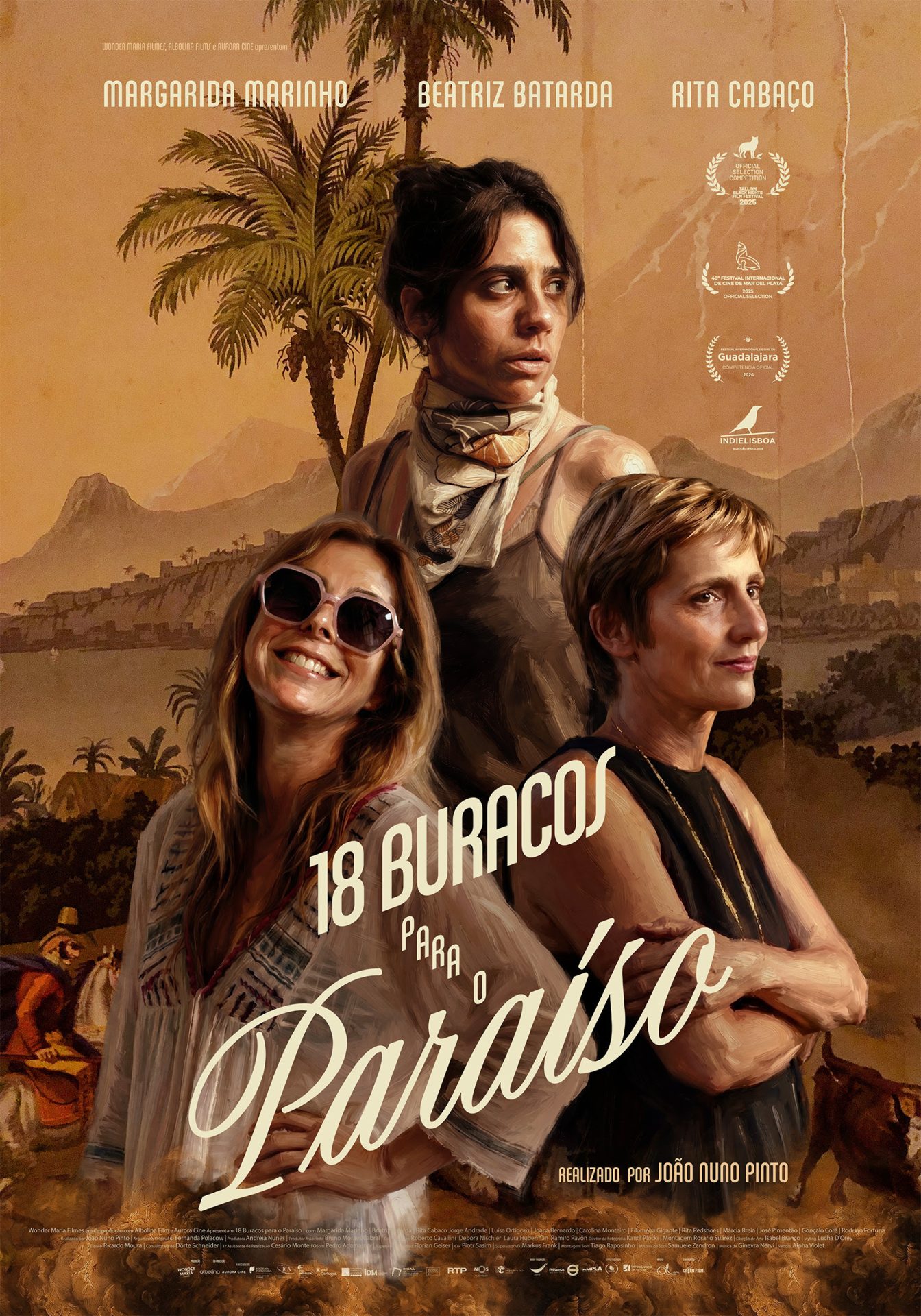Cartaz do filme '18 Buracos para o Paraíso'