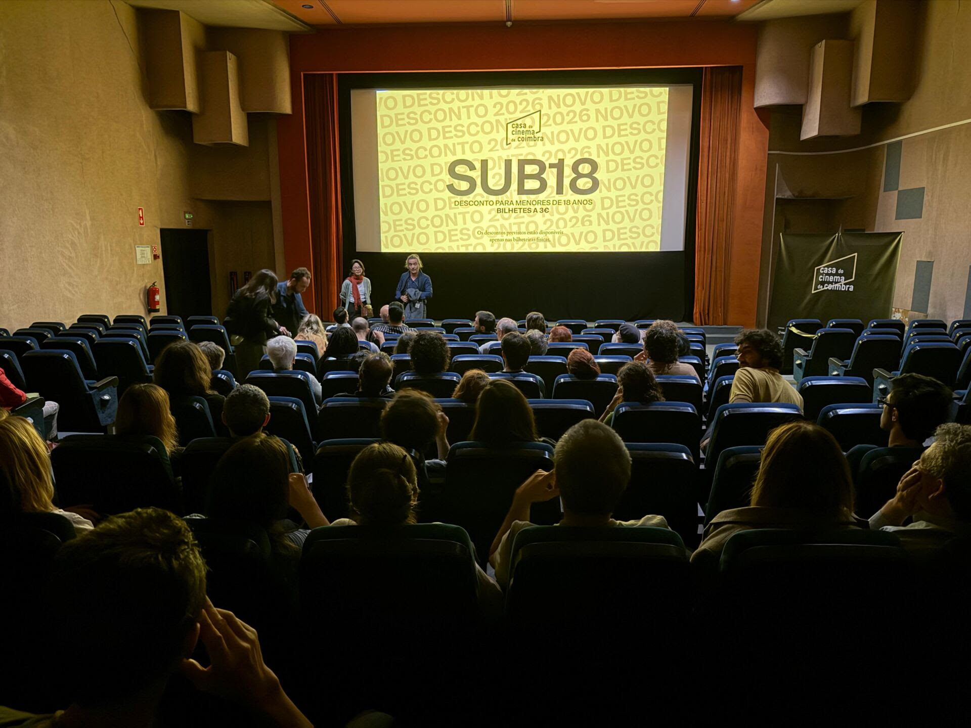 Casa do Cinema de Coimbra celebra o espectador 100.000 desde a abertura em 2021