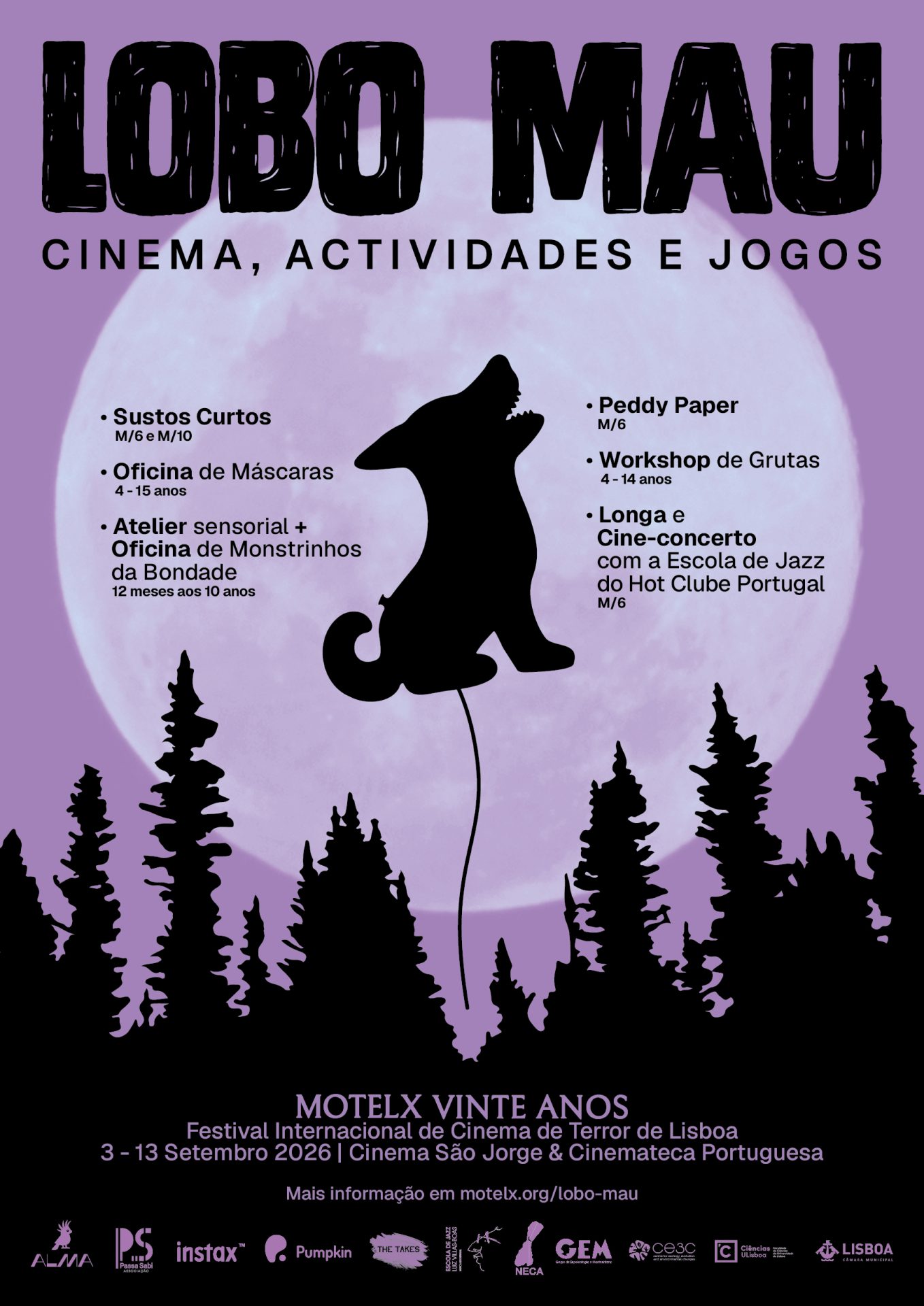 Secção Lobo Mau no MOTELX: o lado mais fofo do terror