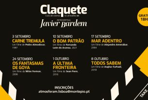 Claquete: Javier Bardem é o protagonista da 6.ª edição