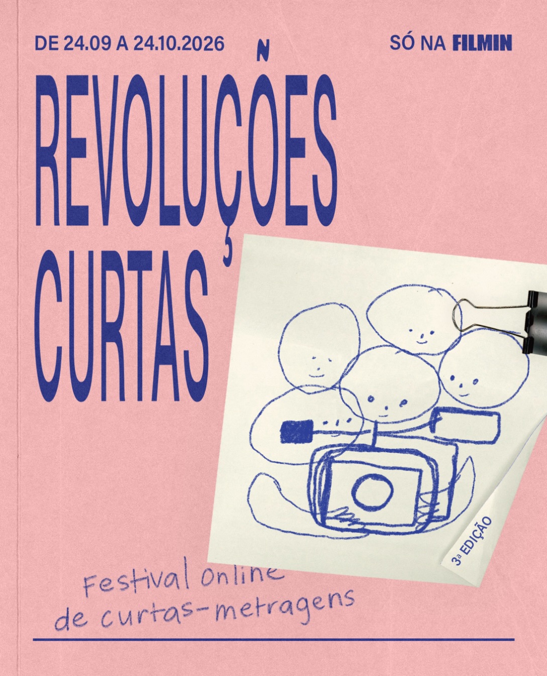 Festival Revoluções Curtas anuncia as 20 curtas-metragens em competição
