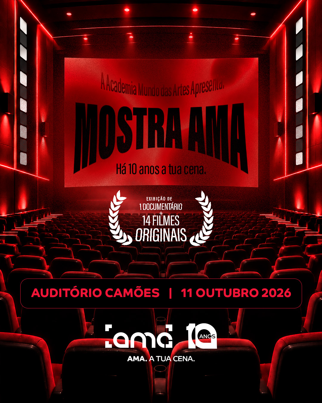 MOSTRA AMA 2026 entrega Prémio Carreira a Sara Matos
