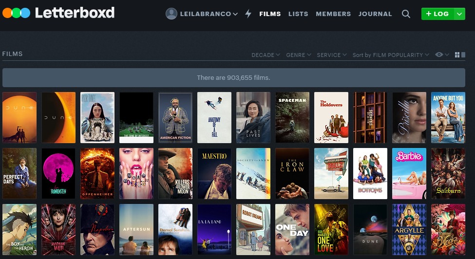 Quem tem autoridade para falar de cinema? Pesquisa investiga o poder das opiniões no Letterboxd