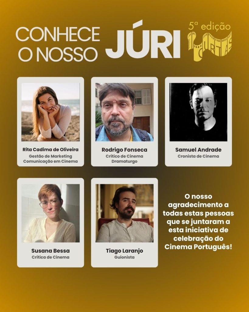 Júri da 5.ª edição dos Prémios Curtas